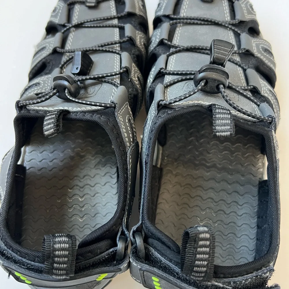 Coleman Black and Gray Hiking Sandals